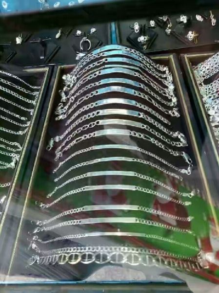 Silver Gents Italian Bracelet 02