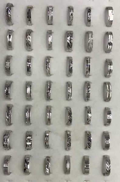 Silver Ladies Ledger Cutting Ring 04