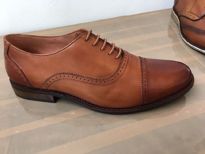 Mens Brown Leather Shoes 01
