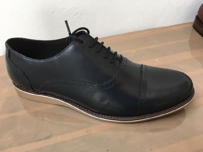 Mens Leather TPR Sole Shoes 02