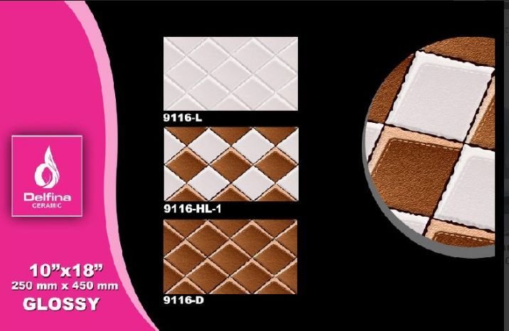 Delfina Ceramic Wall Tiles 02