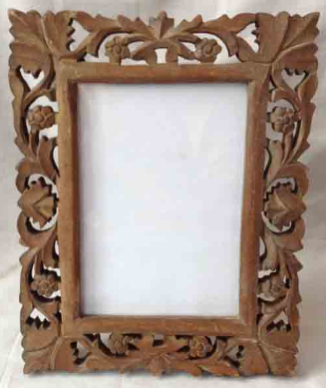 Wood Framed Mirror 01