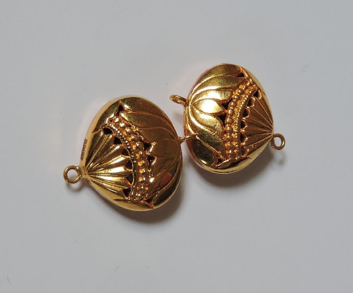 18k Solid Gold Spacer Bead 23