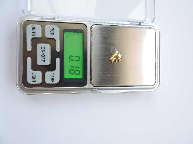 18k Solid Gold Spacer Bead 27