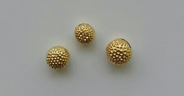 18k Solid Gold Spacer Beads 11