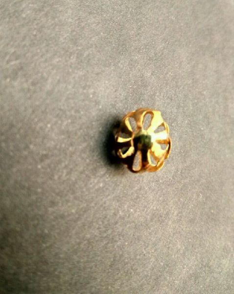 18k Solid Gold Spacer Beads 20
