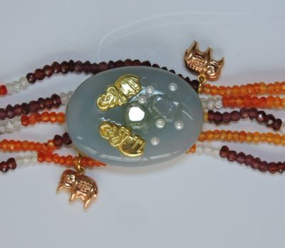 DSCN0360 - Gold and Pearl Bracelet