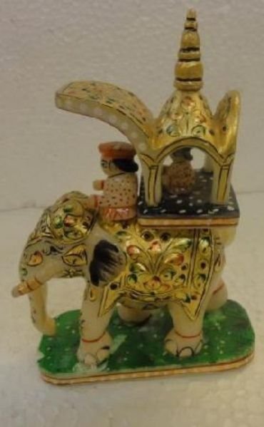 202 Marble Elephant Statue