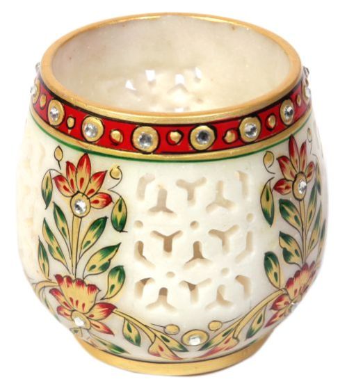 353 Marble Candle Stand