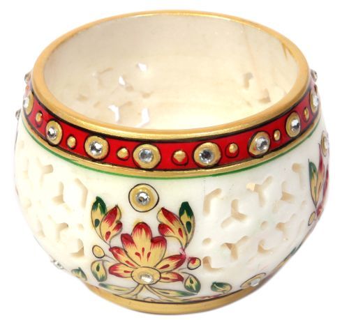 356 Marble Candle Stand