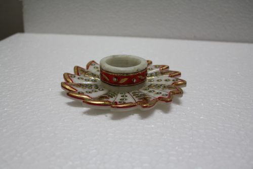 358 Marble Candle Stand