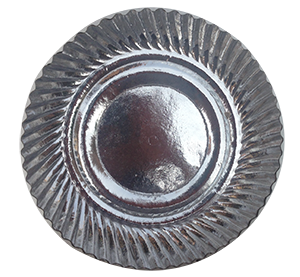 Silver Laminated Paper Plate 01
