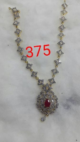 375 American Diamond Necklace