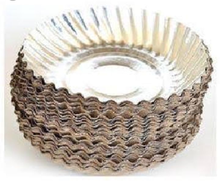 Silver Laminated Paper Plate 02