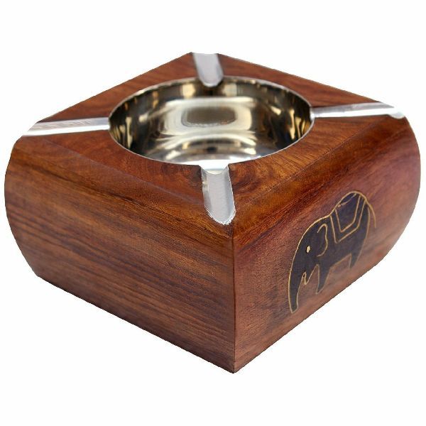 Wooden Ashtray 03