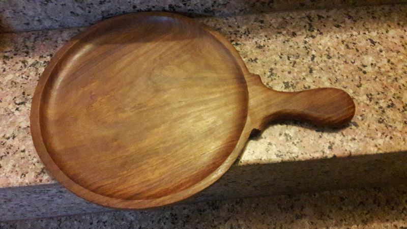 Wooden Pizza Tray 01