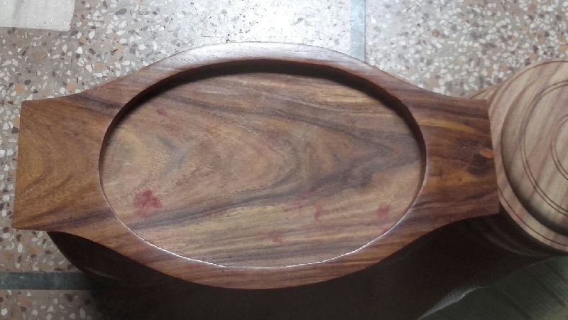 Wooden Pizza Tray 04