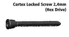 2.4 mm Cortex Locked Screw