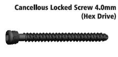4.0 mm Cancellous Locked Screw