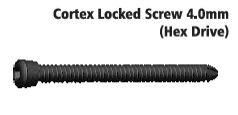 4.0 mm Cortex Locked Screw