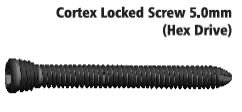 5.0 mm Cortex Locked Screw
