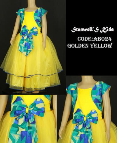 Girls Party Wear Gown 02
