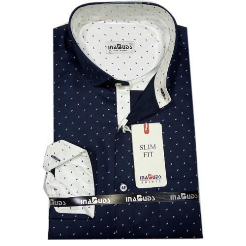 Mens Casual Dotted Shirt 02