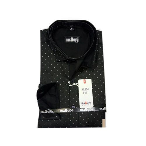 Mens Casual Dotted Shirt 01