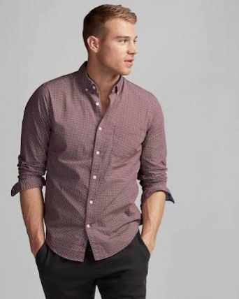 Mens Casual Check Shirt 01