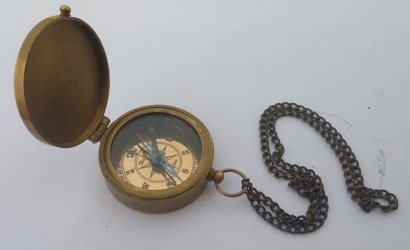 Nautical Brass Donald Compass 02