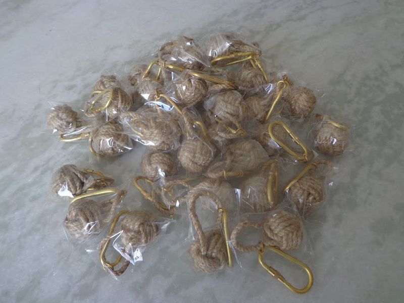 Nautical Rope Knot Keychain 01