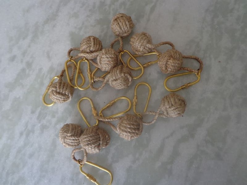 Nautical Rope Knot Keychain 02