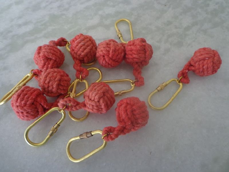 Nautical Rope Knot Keychain 04