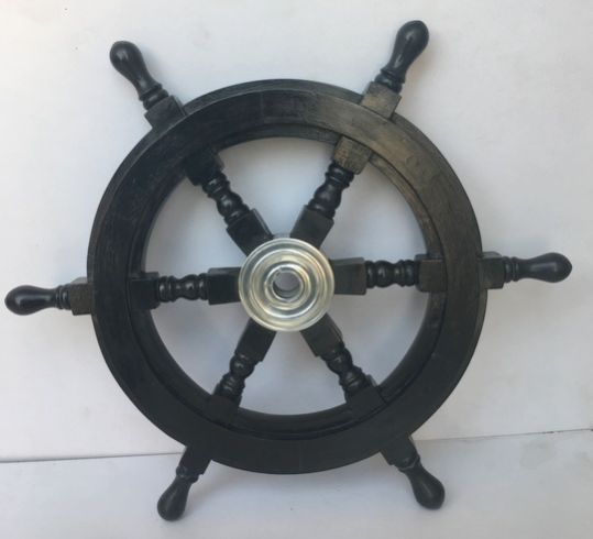 Nautical Ship Wheel 01