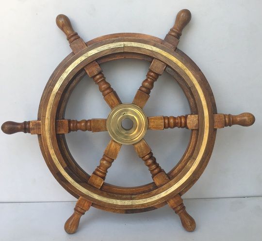Nautical Ship Wheel 03