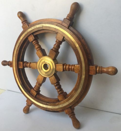 Nautical Ship Wheel 04