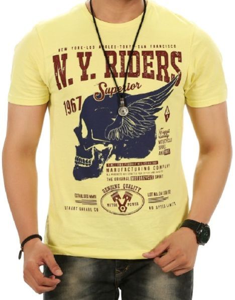 Mens Round Neck T-Shirt 01