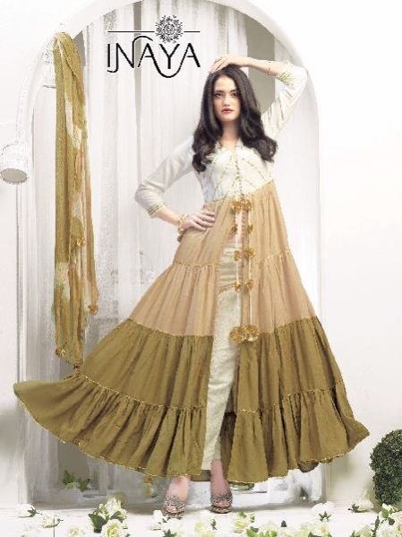 Inaya Front Cut Anarkali Kurti 02