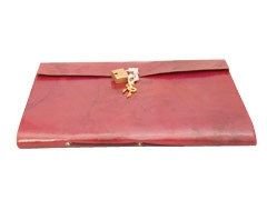 MA-1 Leather Locked Diary