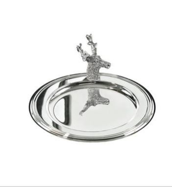 2 Aluminum Dinner Plate