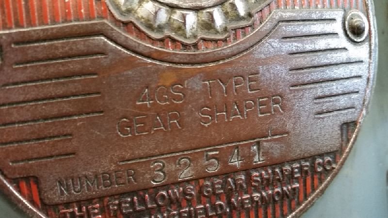 Fellows 4 GS Gear Shaping Machine 02