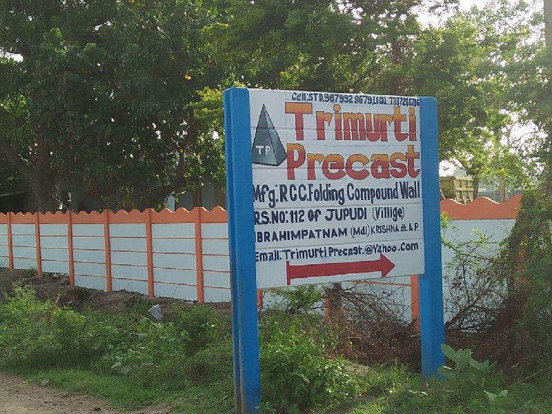 Compound Wall Construction Service 01