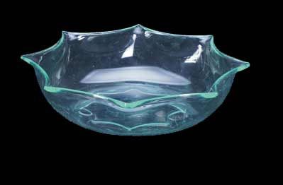 Heavy Octagon Shaped Catering Display Bowl