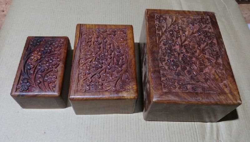 Handicraft Wooden Box 05