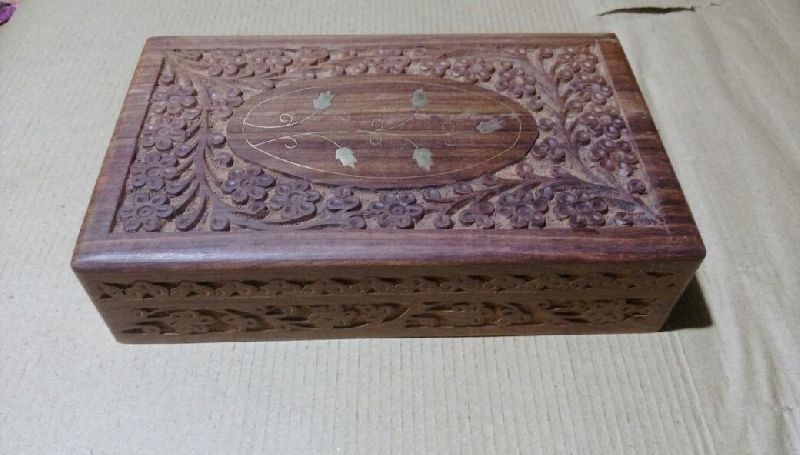 Handicraft Wooden Box 06