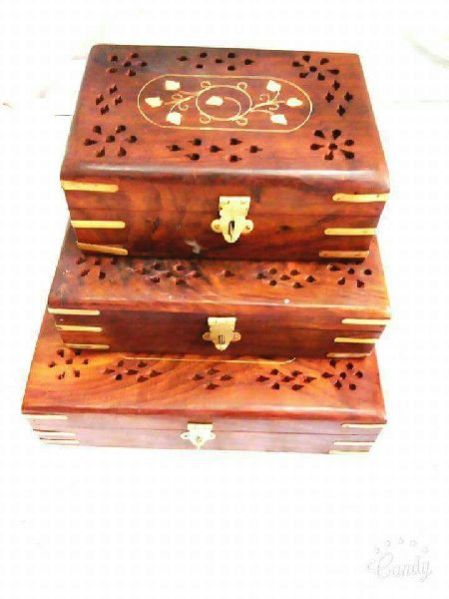 Handicraft Wooden Box 08