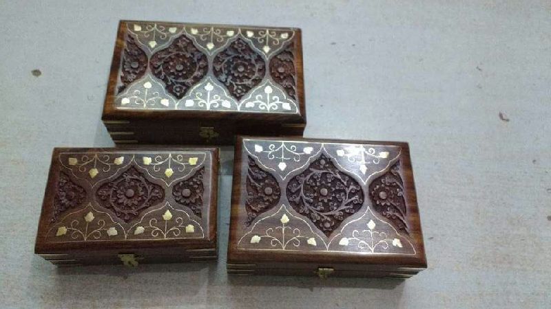 Handicraft Wooden Box 09