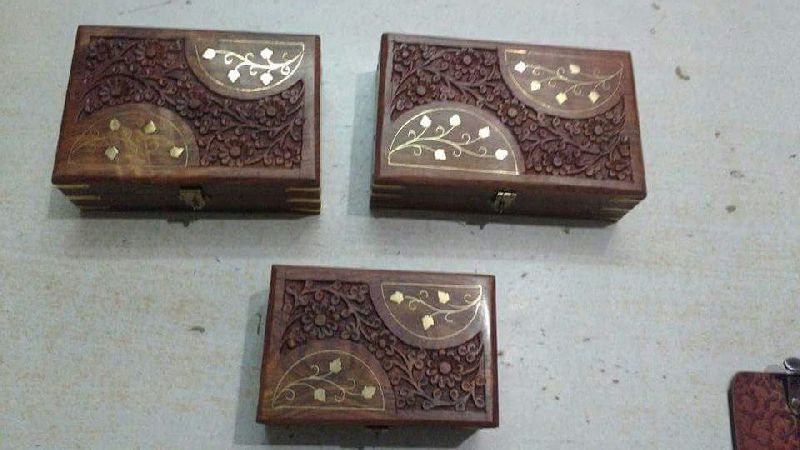 Handicraft Wooden Box 10