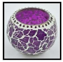 Mosaic Glass Vase 01