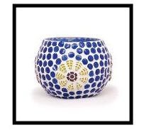 Mosaic Glass Vase 02